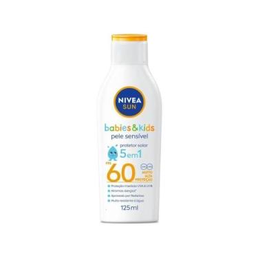 Imagem de Protetor Solar Infantil Corporal Nivea FPS 60 Sun Kids & Babies Pele S