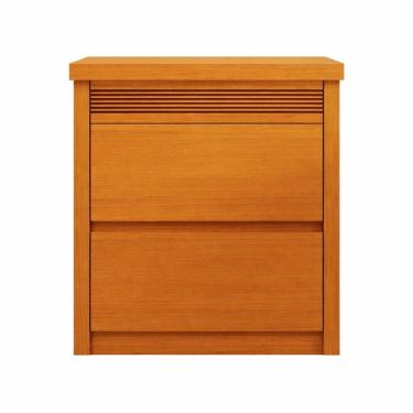 Imagem de Mesa de cabeceira 2 gavetas 100%MDF  Paolo - Bettio Móveis