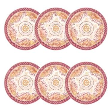 Imagem de Conjunto De 6 Pratos Sobremesa 19 Cm Unni Etna - Oxford