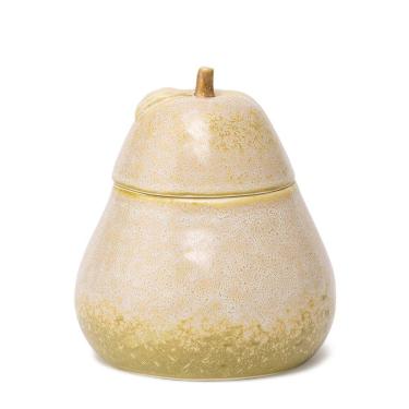 Imagem de Pote Decorativo Pêra em Cerâmica 12cm 22949 Mart