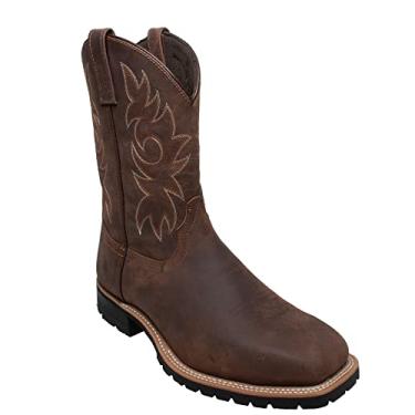 Imagem de Bota masculina Ad Tec Western, Cowboy, marrom, Marrom, 11