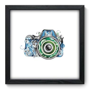 Imagem de Quadro Decorativo - Maquina Fotográfica - 33cm x 33cm - 223