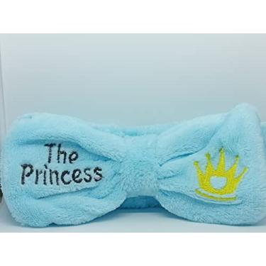 Imagem de Faixa de Cabelo para Maquiagem e Limpeza Facial Meilys MACF26 Cor:Azul