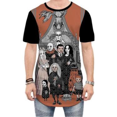 Imagem de Camiseta Long Line Família Addams Morticia Gomez Wandinha 3 - Estilo V