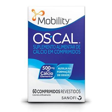 Imagem de Mobility Os-Cal Cálcio 500Mg 60 Comprimidos Revestidos