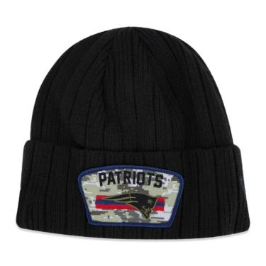 Imagem de GORRO NEW ENGLAND PATRIOTS SALUTE TO SERVICE NFL CINZA PRETO NEW ERA-Masculino