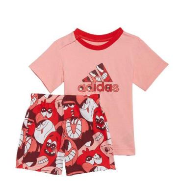 Imagem de Conjunto Infantil Adidas Summer Set