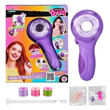 Imagem de Maquina de tranças Coloridas cabelo Terere Infantil Automático Polirbinq