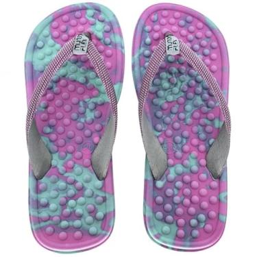 Imagem de Chinelo Anabela Feminino Mundo Flex Confortável Anatômico Macio 805
