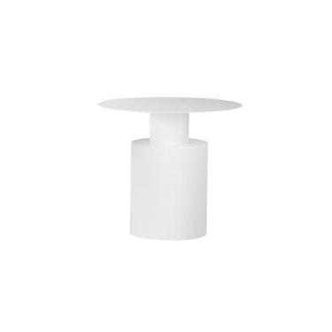 Imagem de Mesa de centro moderna minimalista mesa de cabeceira baixa quarto mesa redonda criativa mesa lateral de ferro forjado mesa de centro para sala de estar