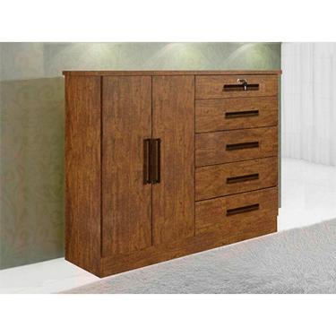 Imagem de Cômoda Sapateira 5 Gavetas Ypê Cronus D`Doro