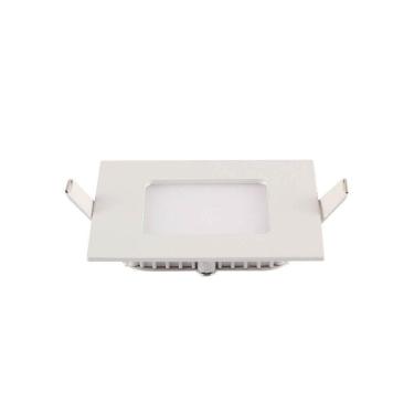 Imagem de Painel De Led Quadrado Embutir 6w Bivolt Blumenau 6500k Luz Fria