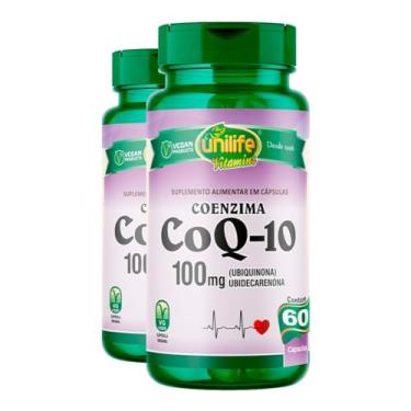 Imagem de Co-enzima CoQ-10 Ubiquinona Unilife 60 Cápsulas 2un
