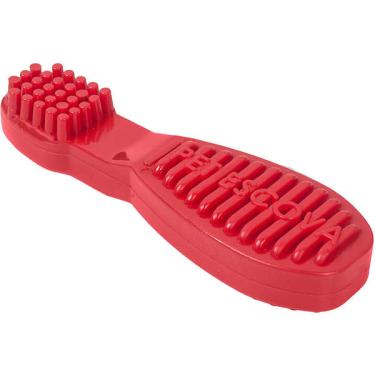 Imagem de Brinquedo Mordedor Escova Pet Games Vermelho - Tam. P