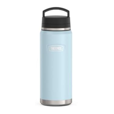 Imagem de THERMOS Série ICON, garrafa de bebida de aço inoxidável com temperatura dupla, 1,134 g, geleira