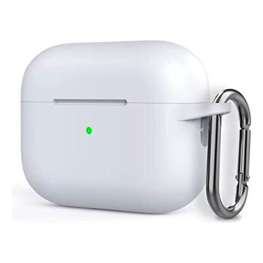 Imagem de Capinha Protege Queda Compatível AirPods Pro 2 Mosquetão (Branco)