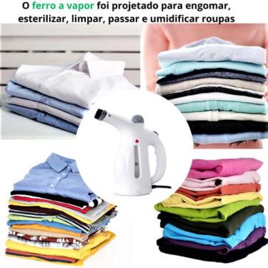 Imagem de Passador de Roupa a Vapor e Higienizador Portátil 110v - FERRO A VAPOR