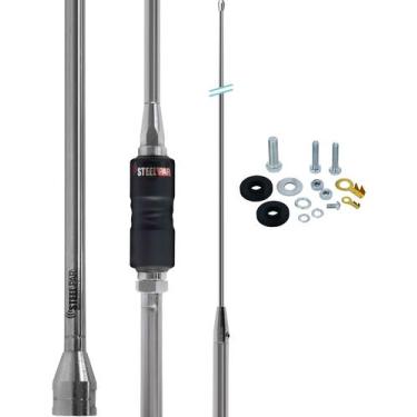 Imagem de Antena Móvel Caminhão Radio Amador Px Argentina Inox 1,63 metros 200W 