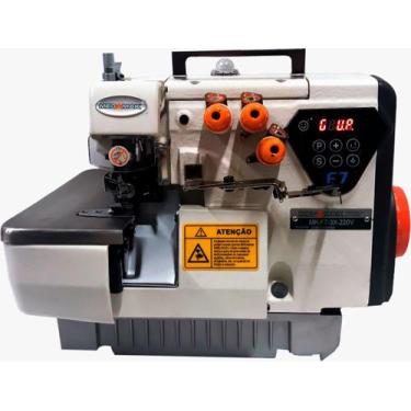 Imagem de Overlock 3 Fios, Direc Drive F7-3-X 110 OU 220V-Megamak, 110V, Branco