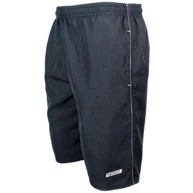 Imagem de Bermuda Calção Tactel Extra Plus Size Tamanho Grande Especial Cordão M