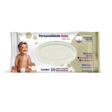 Imagem de Toalha umedecida personalidade 50 unid