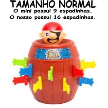 Imagem de Brinquedo Pula Pirata Barril Pirata - ART