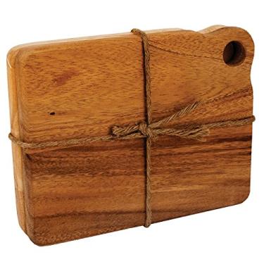 Imagem de Ironwood Gourmet Conjunto de tábua de sanduíche Montagu, madeira de acácia, 2 peças
