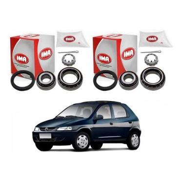 Imagem de Par Kit Rolamento Roda Traseiro Celta 1.0 2000 A 2005 - IMA
