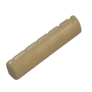 Imagem de Nut Violão Aço Guitarra 43 x 6 x 8,8mm ABS Plástico Bege - Smart