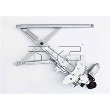 Imagem de TYC 660131 Scion XB Conjunto de regulador de vidro elétrico de substituição do lado do passageiro dianteiro com motor