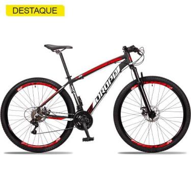 Imagem de Bicicleta 29 Dropp Z3 Câmbios Shimano 21V Freio a Disco, 15, Preto, Ve