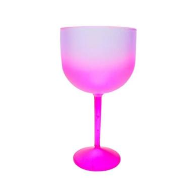 Imagem de Taça Gin 600 ML Degradê - Decorações  Bebidas  Festas - Sem Marca, Ros