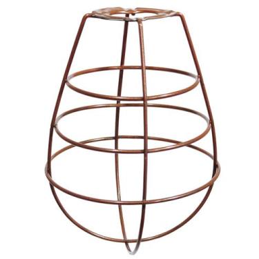 Imagem de Cupula de Aramado Lampshape Cobre Para Pendentes e Abajures - Jota Ilu