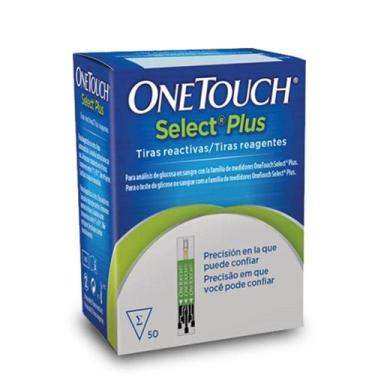 Imagem de Tiras Reagentes One Touch Select Plus - 50 Tiras - Johnson  johnson - 