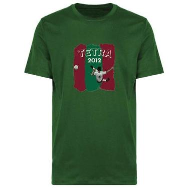 Imagem de Camiseta Voleio Pro Tetra Flu Brasileirão 2012 - Novomanto, Verde, EGG