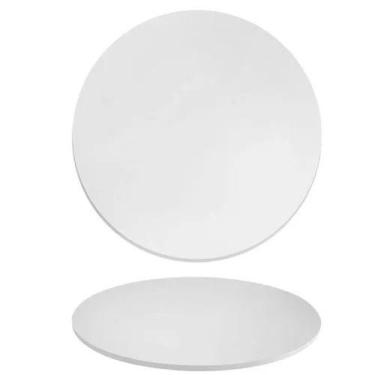 Imagem de Tampo em MDF Oval 140X90 cm - Laqueada - Personal Decor Design, Branco