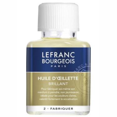 Imagem de Óleo de  Papoula Para Pintura Lefranc & Bourgeois 75ml