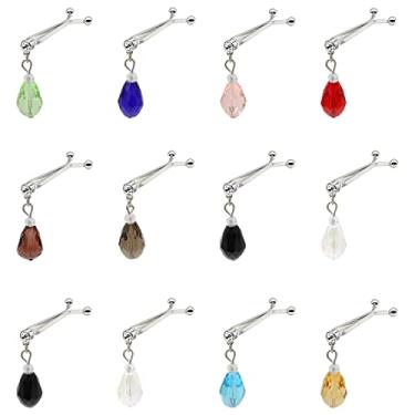 Imagem de Honbay 12 peças lindos alfinetes Hijab bola de strass de cristal broche de pérola alfinetes lenço xale cachecol muçulmano hijab clipes de segurança botões vestido de casamento decorativo Boutonniere, Resina, Sem pedras preciosas