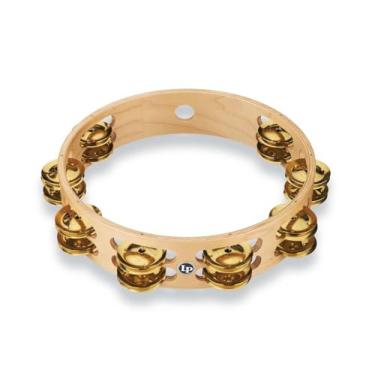 Imagem de Latin Percussion Pandeiro Pro 10, latão, fileira dupla (LP380B-BR)