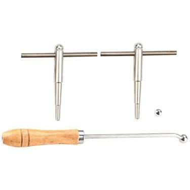 Imagem de ibasenice 1 conjunto de ferramentas de reparo de alto-falante, ferramenta de reparo de trompete, acessório de reparo de instrumento de sopro, acessório de trompete, buzina, ferramenta de trumpete,