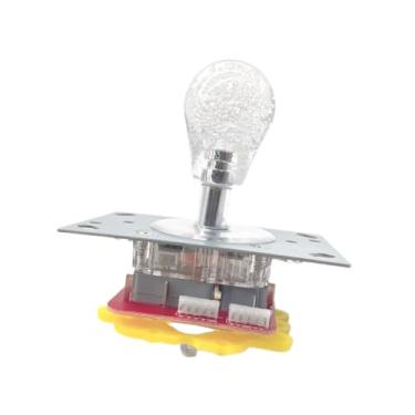 Imagem de Generic Punho Do Joystick Da Parte Do Jogo Da Arcada Do Joystick Iluminado Da Arcada Do Diodo Emissor de Luz