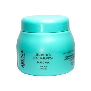 Imagem de Máscara Aruna Segredos da Natureza:300g – Hidratação e Nutrição para Reconstrução dos Fios com Babosa e Alecrim