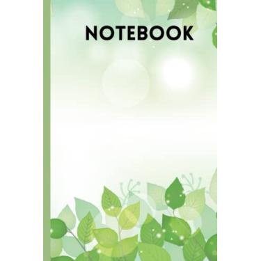 Imagem de Green Notebook: Nice and cute green notebook blank lined journal