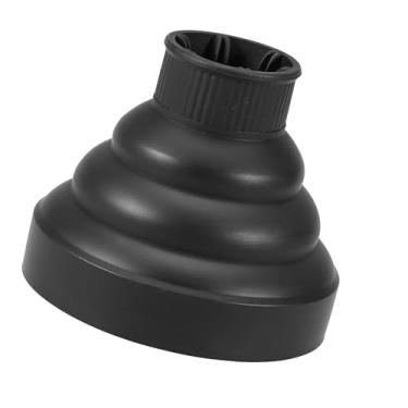 Imagem de Difusor do Secador, Difusor do Secador de Cabelo do Cabeleireiro que Dobra para a Vida Diária (Preto)