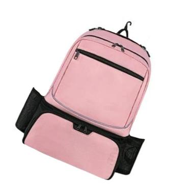 Imagem de kowaku Mochila de tênis para raquete de tênis, bolsa esportiva ao ar livre com compartimento para sapatos grande para mulheres e homens, mochila de badminton, Rosa