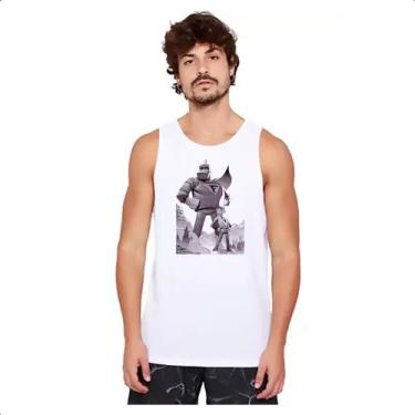 Imagem de Camiseta Regata Nostalgia Frankstein Jr Grafite Arte - Alearts, GG