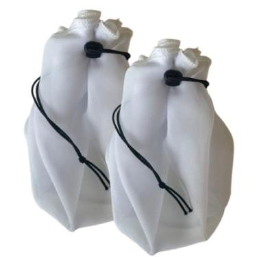 Imagem de Kit 2 Coador Voal Voil Para Leite Queijo Vegetais Suco Kefir - Joss De