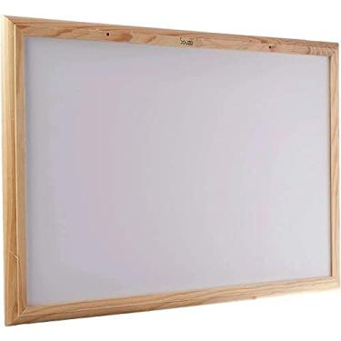 Imagem de Quadro Branco Standard, Souza & Cia, Moldura de Madeira, 60x40
