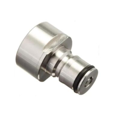 Imagem de Fabricação caseira de cerveja Ball Lock Keg Coupler Adapter, Stainless Steel Ball Lock, Quick Disconnect Conversion Kit, G5/8 Liquid or Gas Post Acessórios para vinho(Liquid)