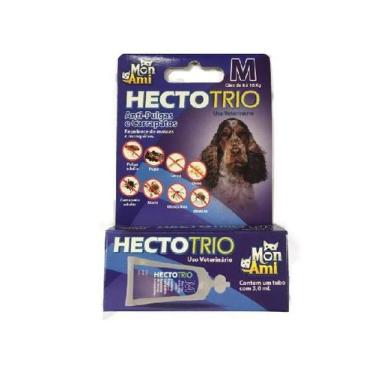 Imagem de Hectotrio Antipulgas e Carrapatos Cães M 8Kg a 16Kg - Mon Ami